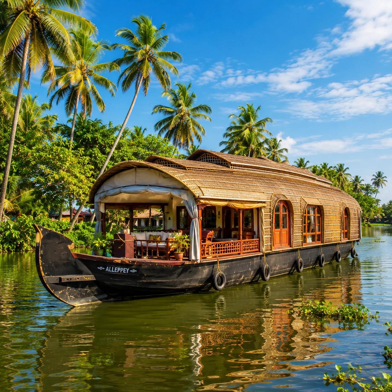 Alleppey houseboat